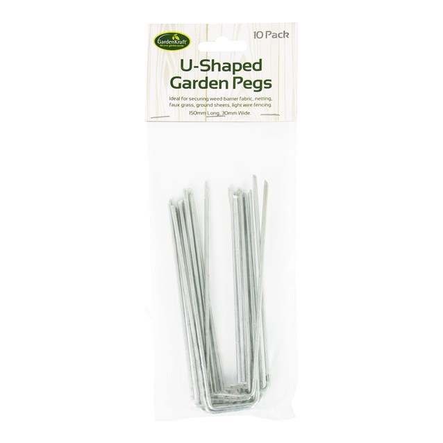 15cm Grass pin pack of 10 15cm Grass pin pack of 10