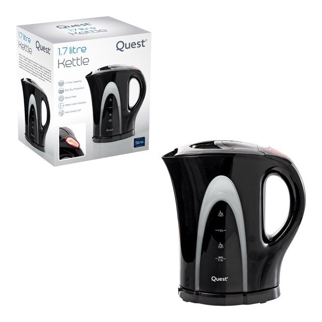 1.7L Jug Kettle 2200w - Black 1.7L Jug Kettle 2200w - Black