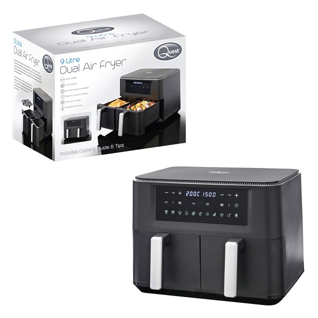 9L Dual Basket Air Fryer 9L Dual Basket Air Fryer