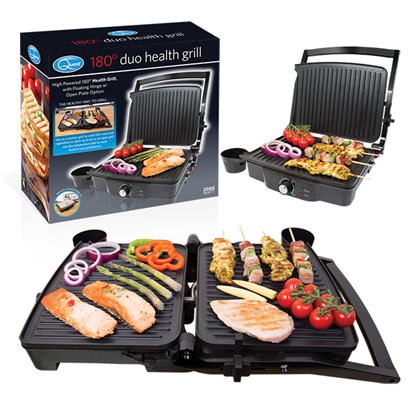 180° Duo Health Grill - Press or Open Grill