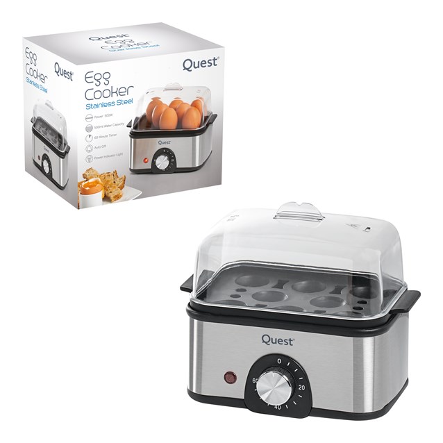Quest Stainless Steel Egg Cooker Quest Stainless Steel Egg Cooker