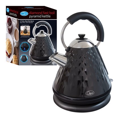 3000w Pyramid Diamond Kettle - Black