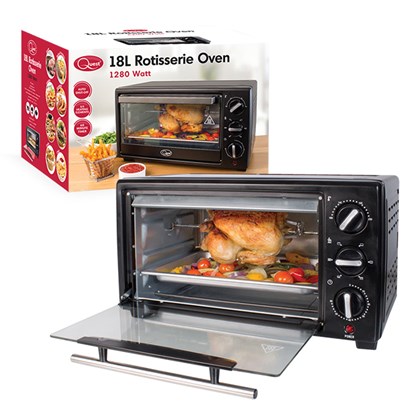 18 Litre Oven W/Rotisserie