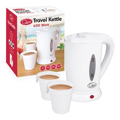 0.5L Travel Kettle - White