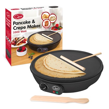 Quest Appliances Pancake/Crepe Maker Pancake/Crepe/Flatbread Maker