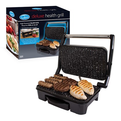 Quest Appliances Deluxe Health/Panini Grill Deluxe Health Grill - Marble Finish