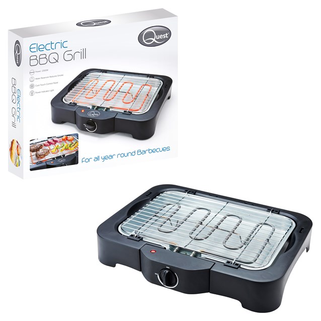 Quest Electric BBQ Grill 2300w Quest Electric BBQ Grill 2300w