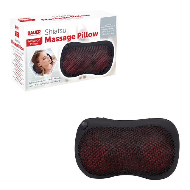 Bauer Neck and Back Massage Pillow Bauer Neck and Back Massage Pillow