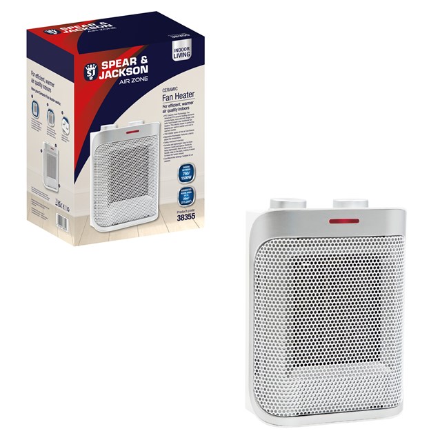 Spear & Jackson PTC Ceramic Heater - 1500 watt Spear & Jackson PTC Ceramic Heater - 1500 watt