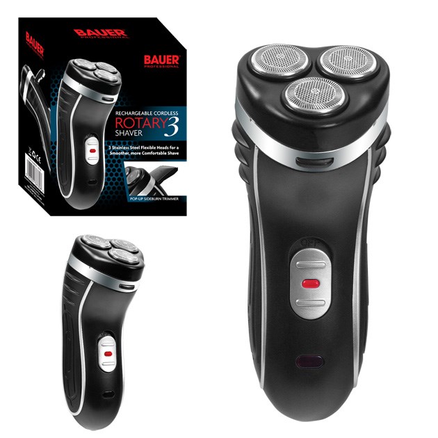 Bauer 3-Head Rotary Shaver Bauer 3-Head Rotary Shaver