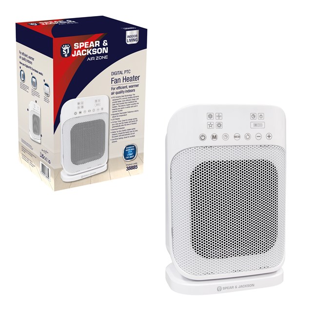 Spear + Jackson Digital PTC Digital Heater Spear + Jackson Digital PTC Digital Heater