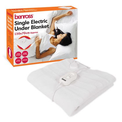 Single Electric Blanket-3 heat - 70x150cm