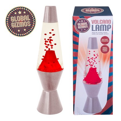 Chrome Volcano Light (Battery Operated)