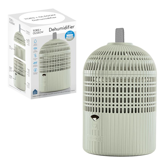 T+O 950ml refillable Dehumidifier - Sage Green T+O 950ml refillable Dehumidifier - Sage Green