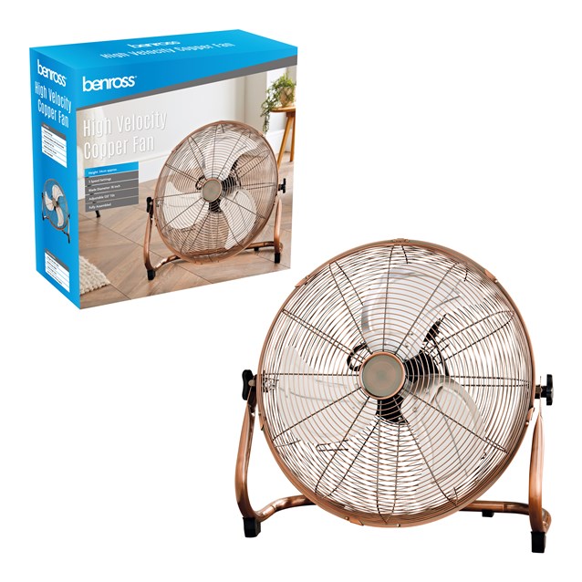 18" High Velocity Copper Fan 18" High Velocity Copper Fan