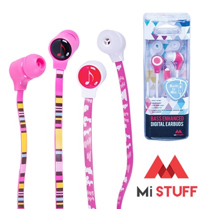 Earphone With Printed Cable