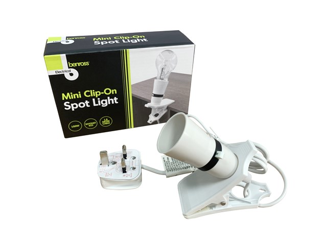 Mini Clip-On Spot Light Mini Clip-On Spot Light