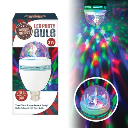 3w Disco Light Bulb