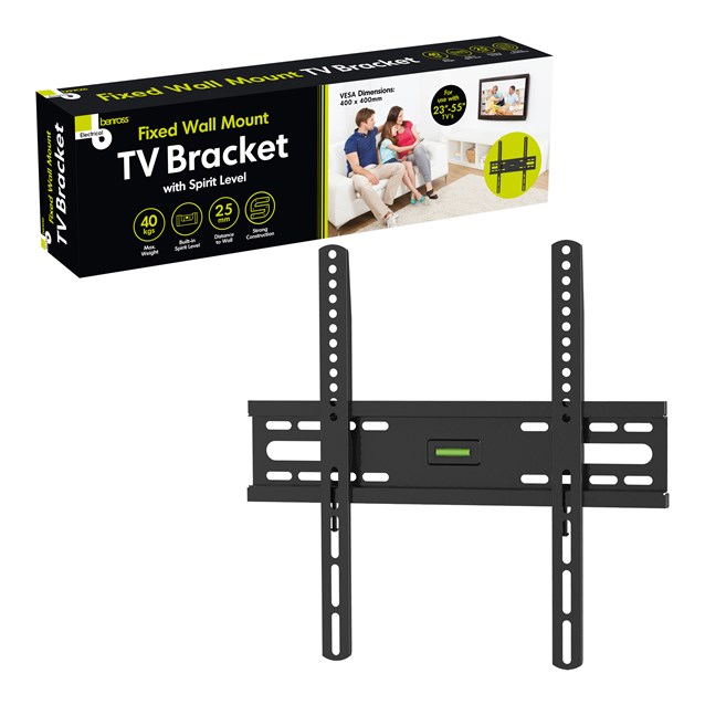 Fixed TV Bracket Hold 23"-55" TV Screens Fixed TV Bracket Hold 23"-55" TV Screens