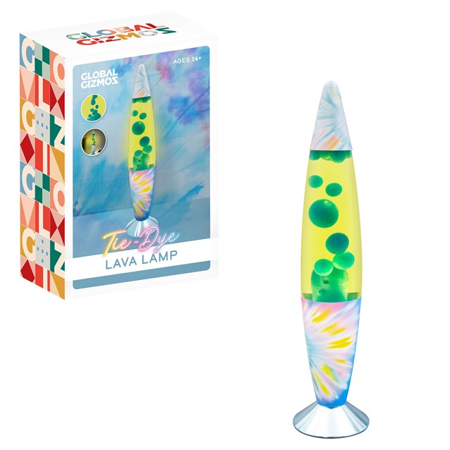 16" Retro Tie Dye Lava Lamp 16" Retro Tie Dye Lava Lamp