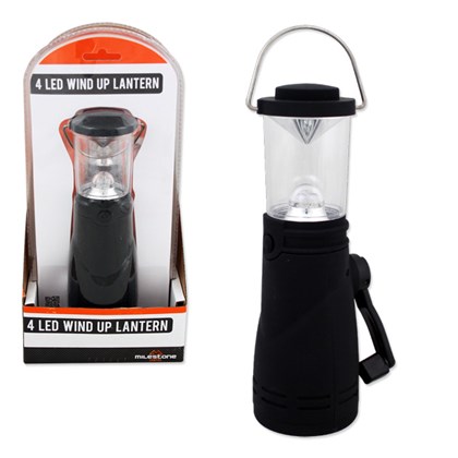 4 LED Wind Up Lantern