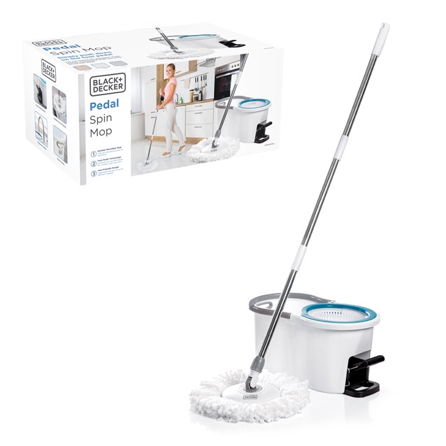 B+D Pedal Foot Spin Mop & Bucket B+D Pedal Foot Spin Mop & Bucket