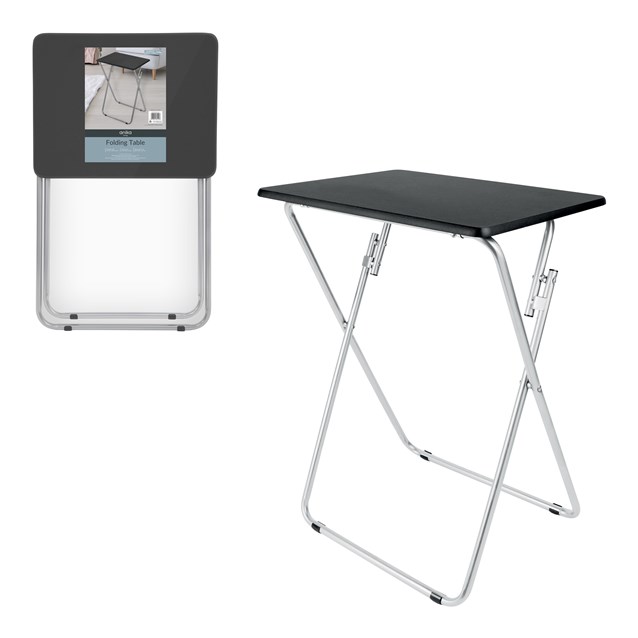 Folding Table Black Folding Table Black