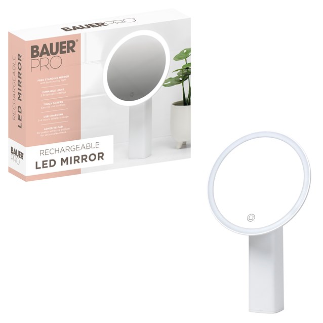 Bauer Round LED Mirror Bauer Round LED Mirror