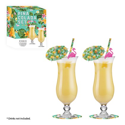 Pina Colada Cocktail Gift Set