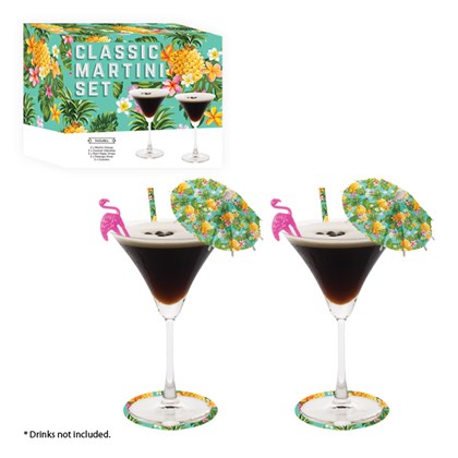 Martini Cocktail Gift Set