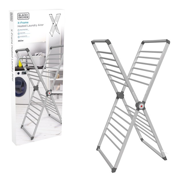 B+D X-Frame Heated Airer B+D X-Frame Heated Airer