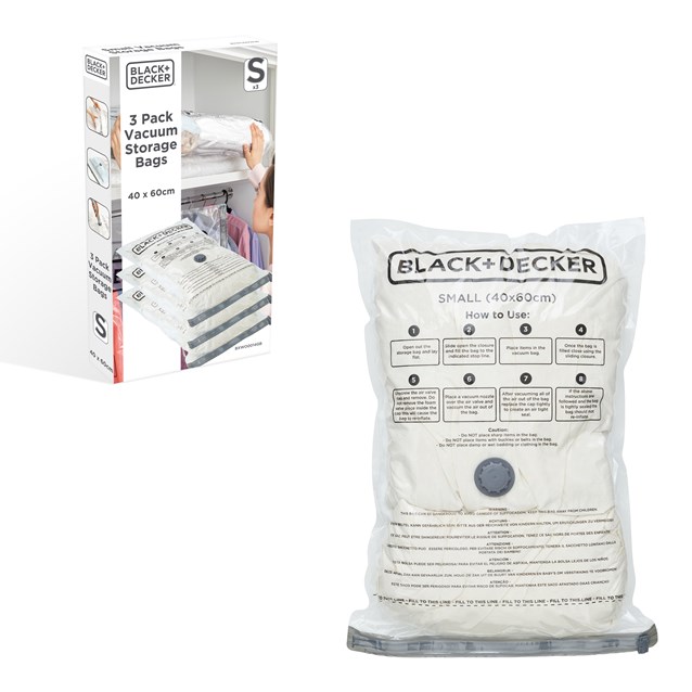 B+D Vacuum Bag 3pk Small B+D Vacuum Bag 3pk Small