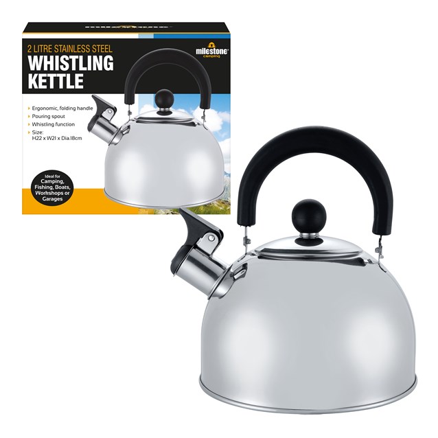 2L Stainless Steel Whistling Kettle 2L Stainless Steel Whistling Kettle