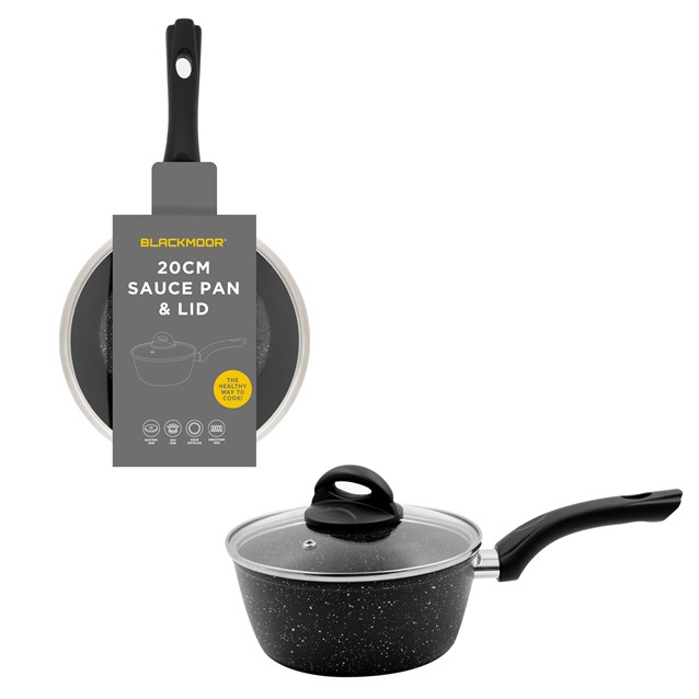 Blackmoor 20cm Sauce Pan & Lid Blackmoor 20cm Sauce Pan & Lid
