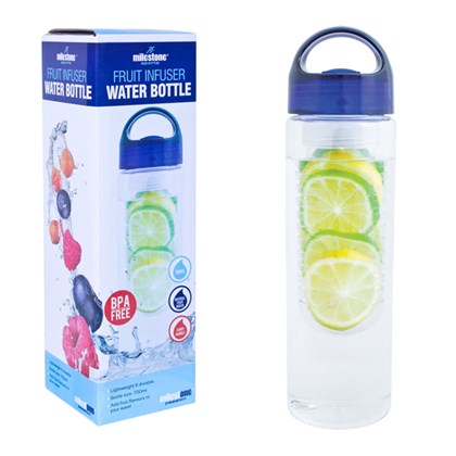 Fruit Infuser Water Bottle-Blue