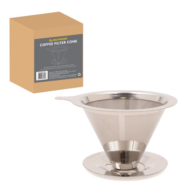 Blackmoor Stainless Steel Pour Over Coffee Filter