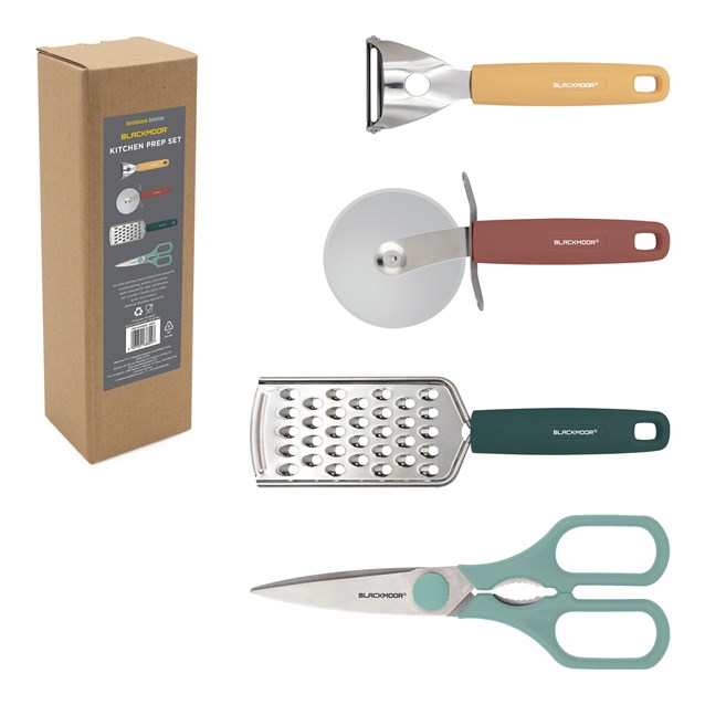 Blackmoor Stainless Steel 4pc Kitchen Tool Set