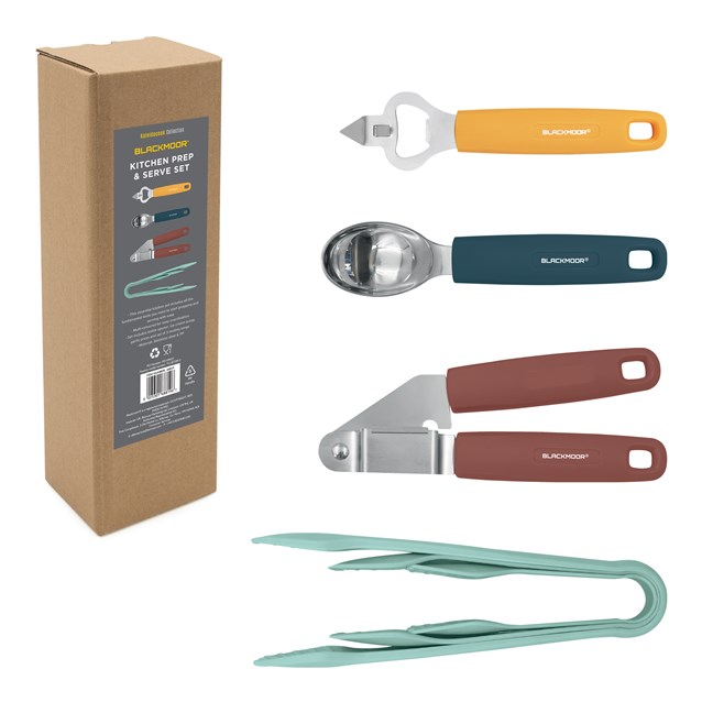 Blackmoor Stainless Steel 4pc Kitchen Tool Set