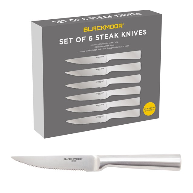 Blackmoor 6pk Steak Knives Blackmoor 6pk Steak Knives