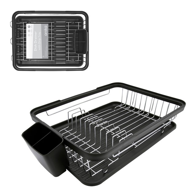 Dish Drainer - Black Dish Drainer - Black