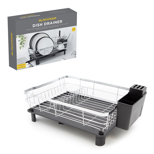 Blackmoor Dish Drainer - Chrome Blackmoor Dish Drainer - Chrome