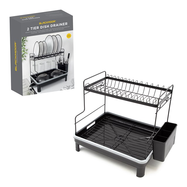 Blackmoor 2-Tier Dish Drainer Blackmoor 2-Tier Dish Drainer