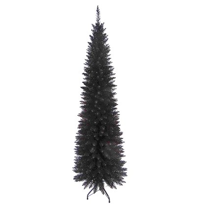 6FT Black Slim Line Tree