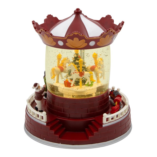 Carousel Snow Globe Carousel Snow Globe