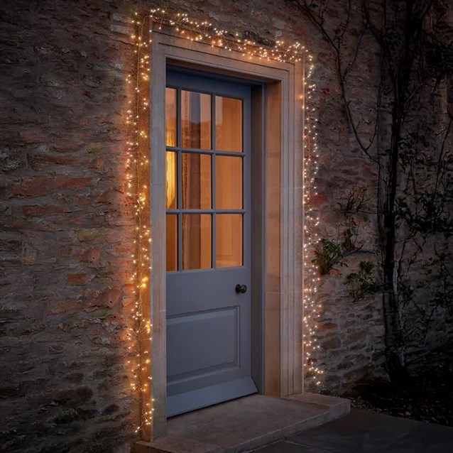 440LED Cluster Bright Door Garland Light - W.White 440LED Cluster Bright Door Garland Light - W.White