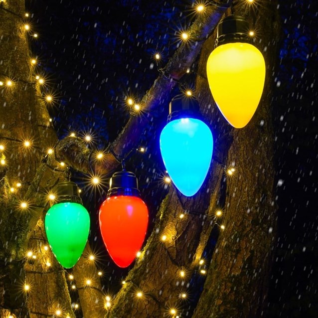 Set of 4 Giant Cone Bulb Light Set of 4 Giant Cone Bulb Light