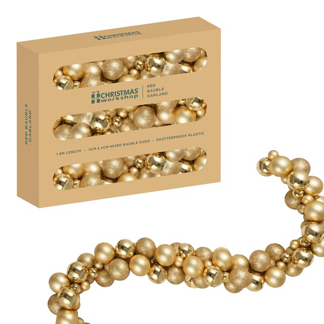 Chamgpan Gold Bauble Garland Chamgpan Gold Bauble Garland