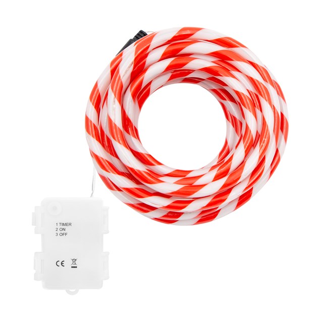 5M 120 LED Candy Cane Rope Lights 5M 120 LED Candy Cane Rope Lights