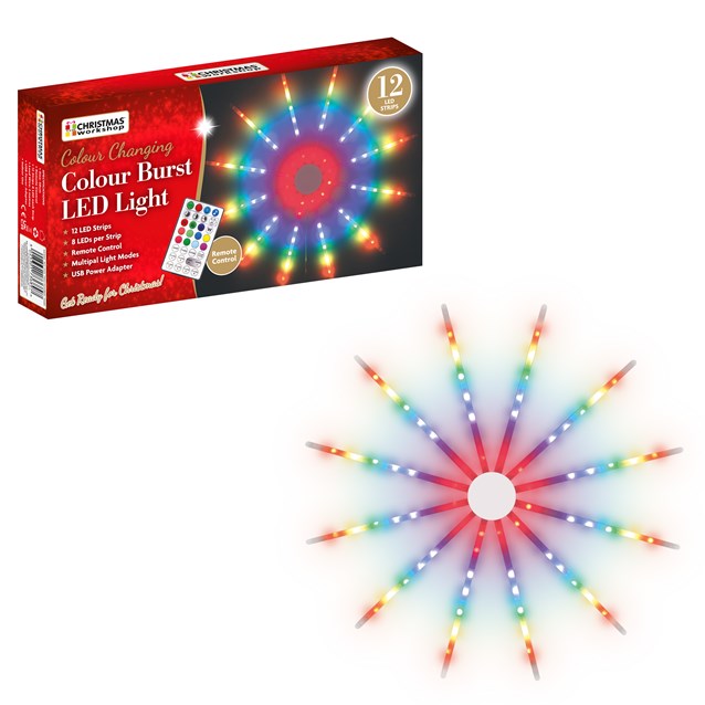 60cm Firework Colour Burst Star Light 60cm Firework Colour Burst Star Light