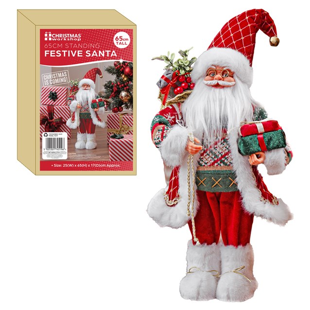 65cm Standing Santa 65cm Standing Santa